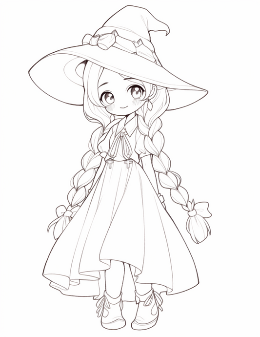 220 Halloween Witch Coloring Pages For Adults 1 Robs Books