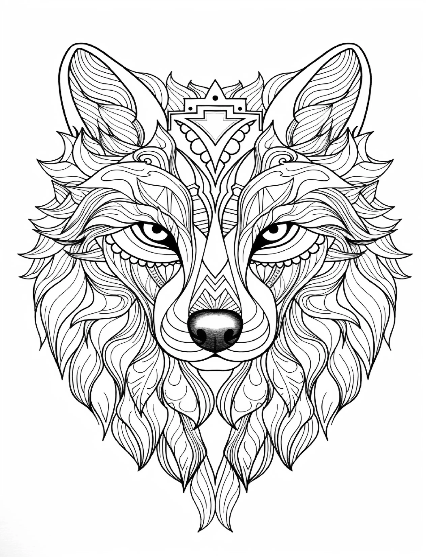 Animal mandala coloring pages for Adults 2 Robs Books