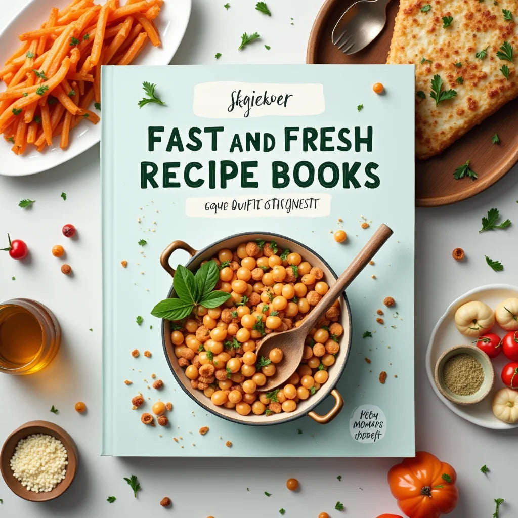 Fast And Fresh Recipe Books - Fast and Fresh Recipe Books for Quick, Flavorful Dinners