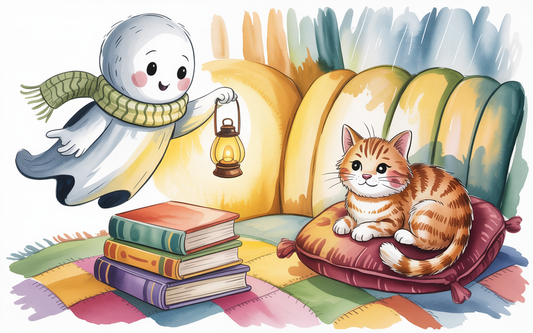 The Kindness Haunt: Why Friendly Ghost Stories Soothe Children at Bedtime - Robs Books