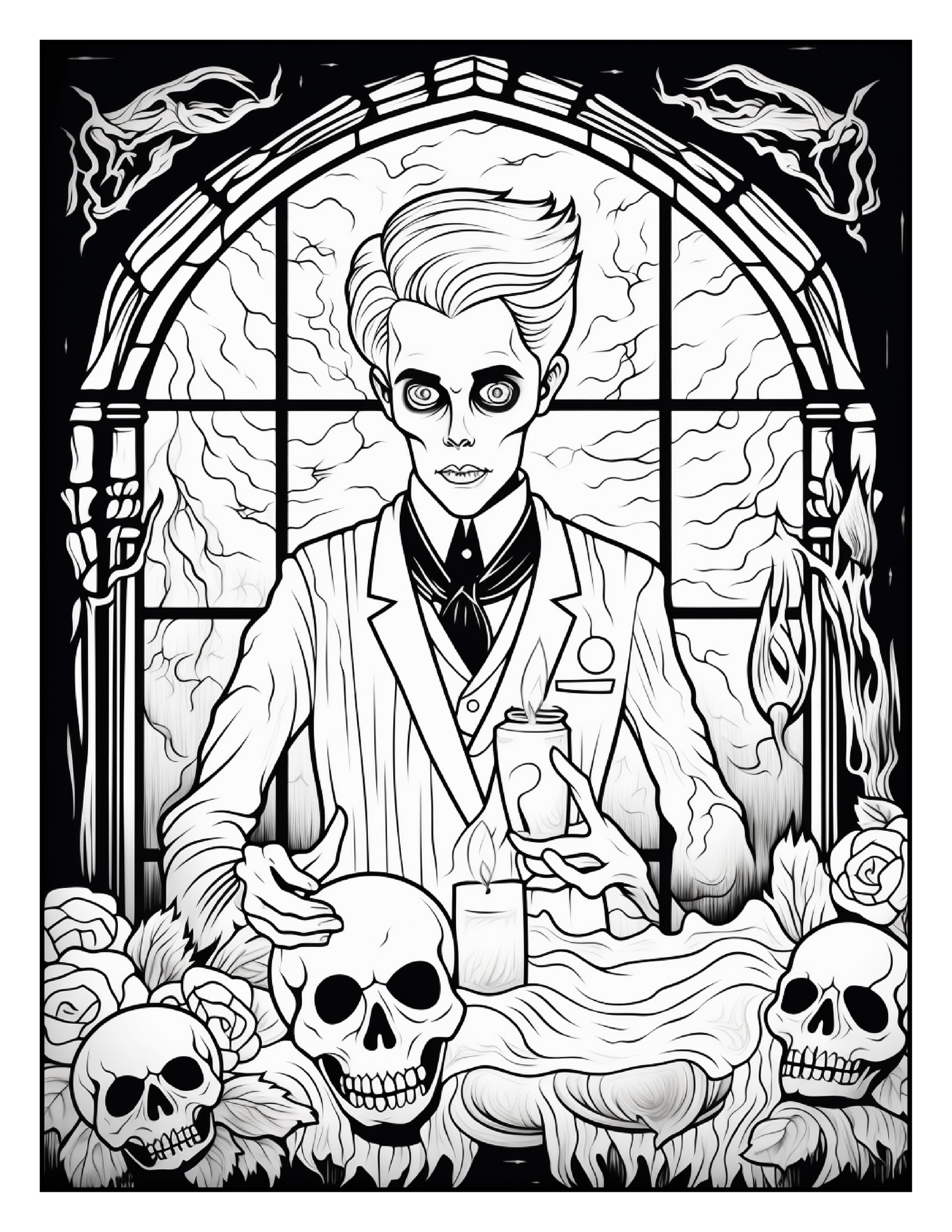 100 Halloween Ghost Coloring Pages For Adults Robs Books