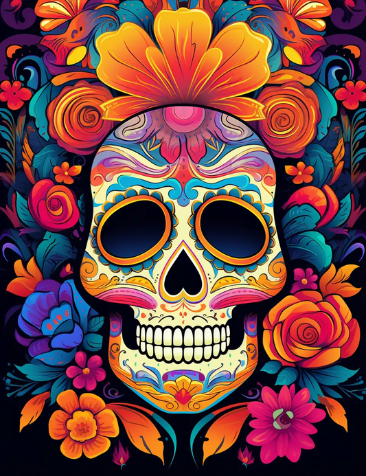 100 Day Of The Dead Coloring Pages 1 Robs Books