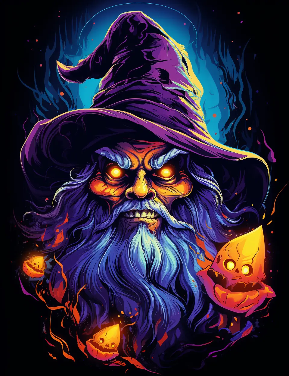 270 Halloween Wizard Coloring pages Robs Books