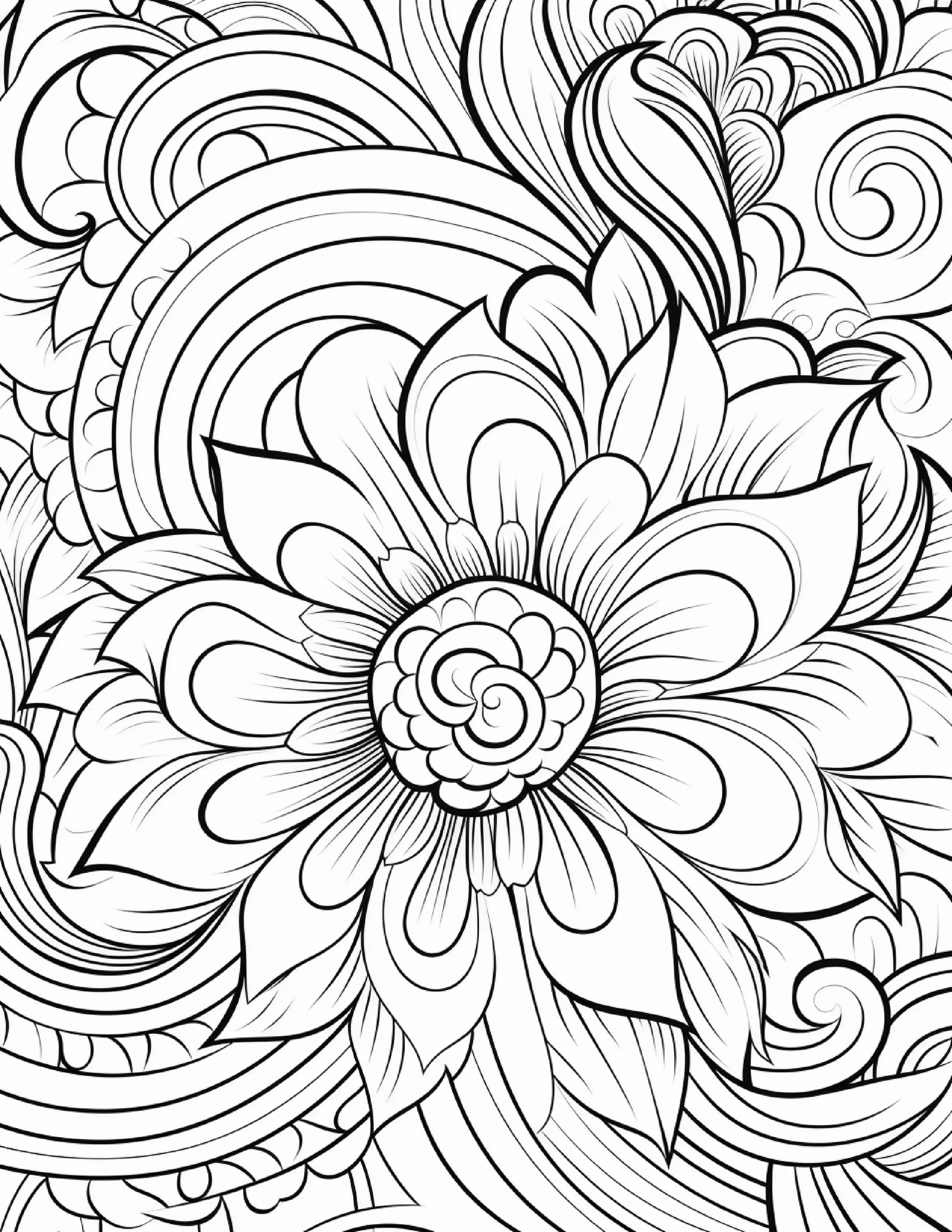 100 Zentangle Pattern Coloring Pages for Adults Robs Books
