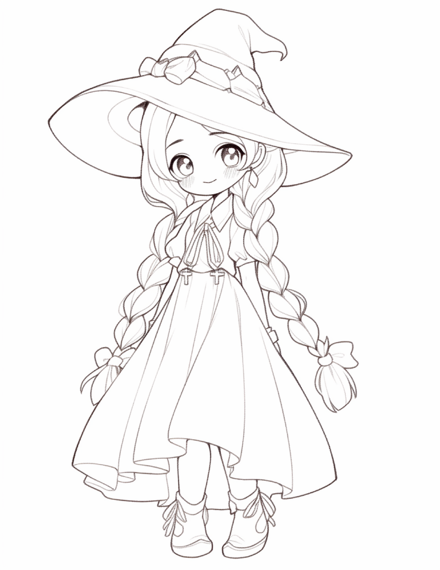 220 Halloween Witch Coloring Pages For Adults 1 Robs Books