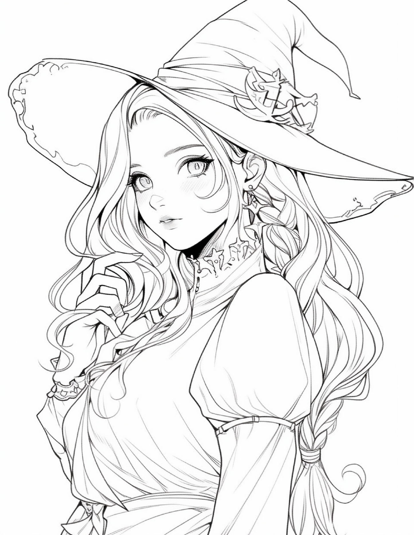 220 Halloween Witch Coloring Pages For Adults 1 Robs Books