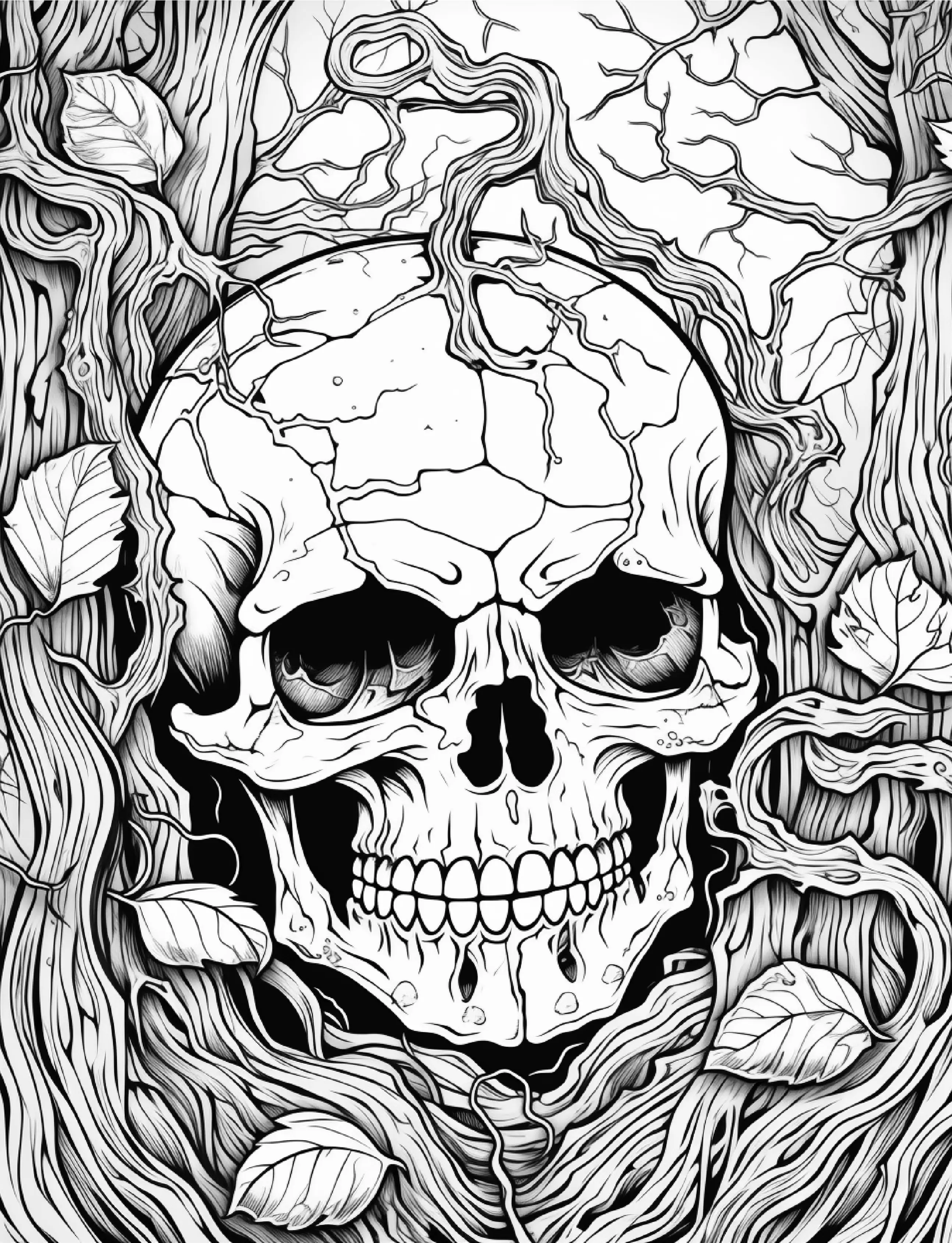240 Halloween Coloring Pages For Adults Robs Books