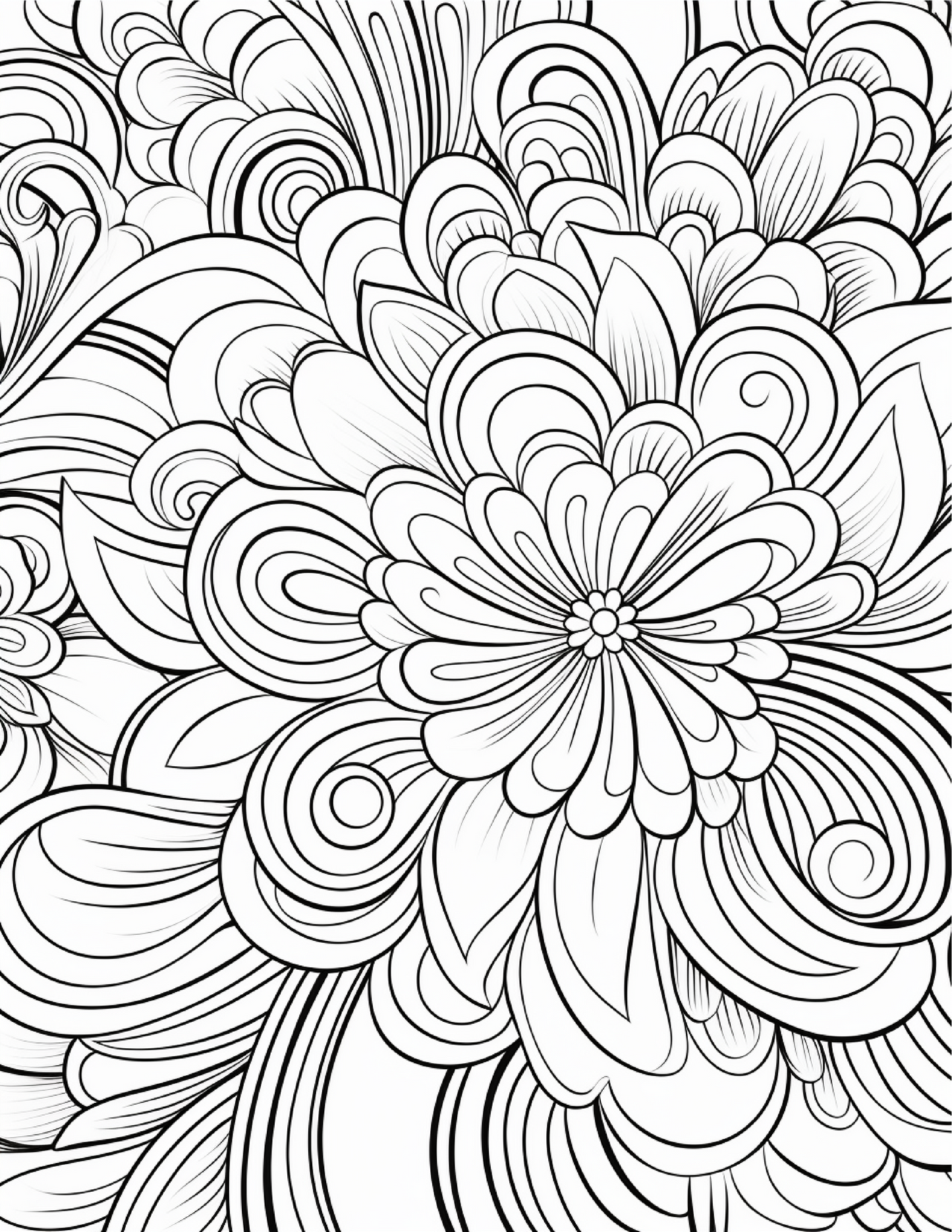 100 Zentangle Pattern Coloring Pages for Adults Robs Books