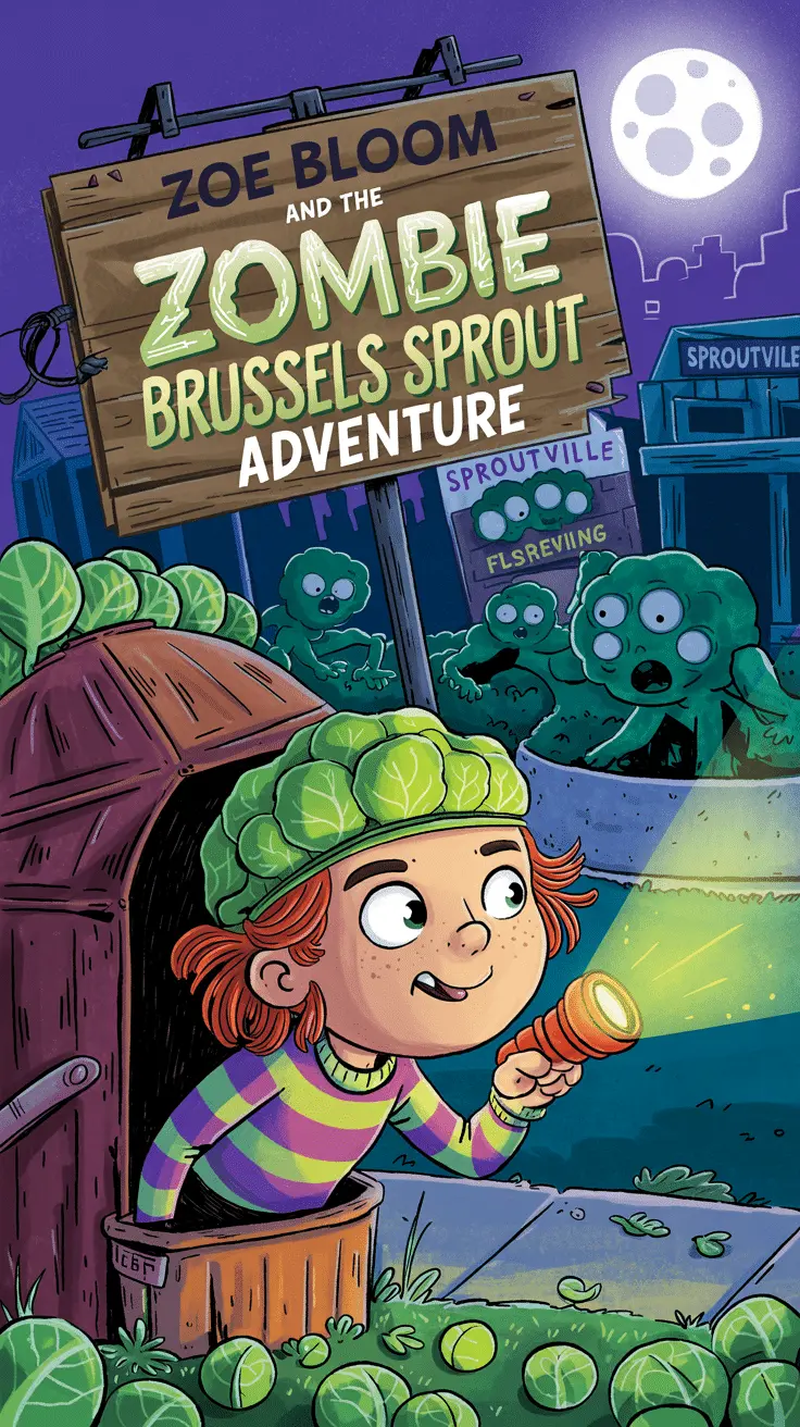 Zoe Bloom and the Zombie Brussels Sprout Adventure * image 0