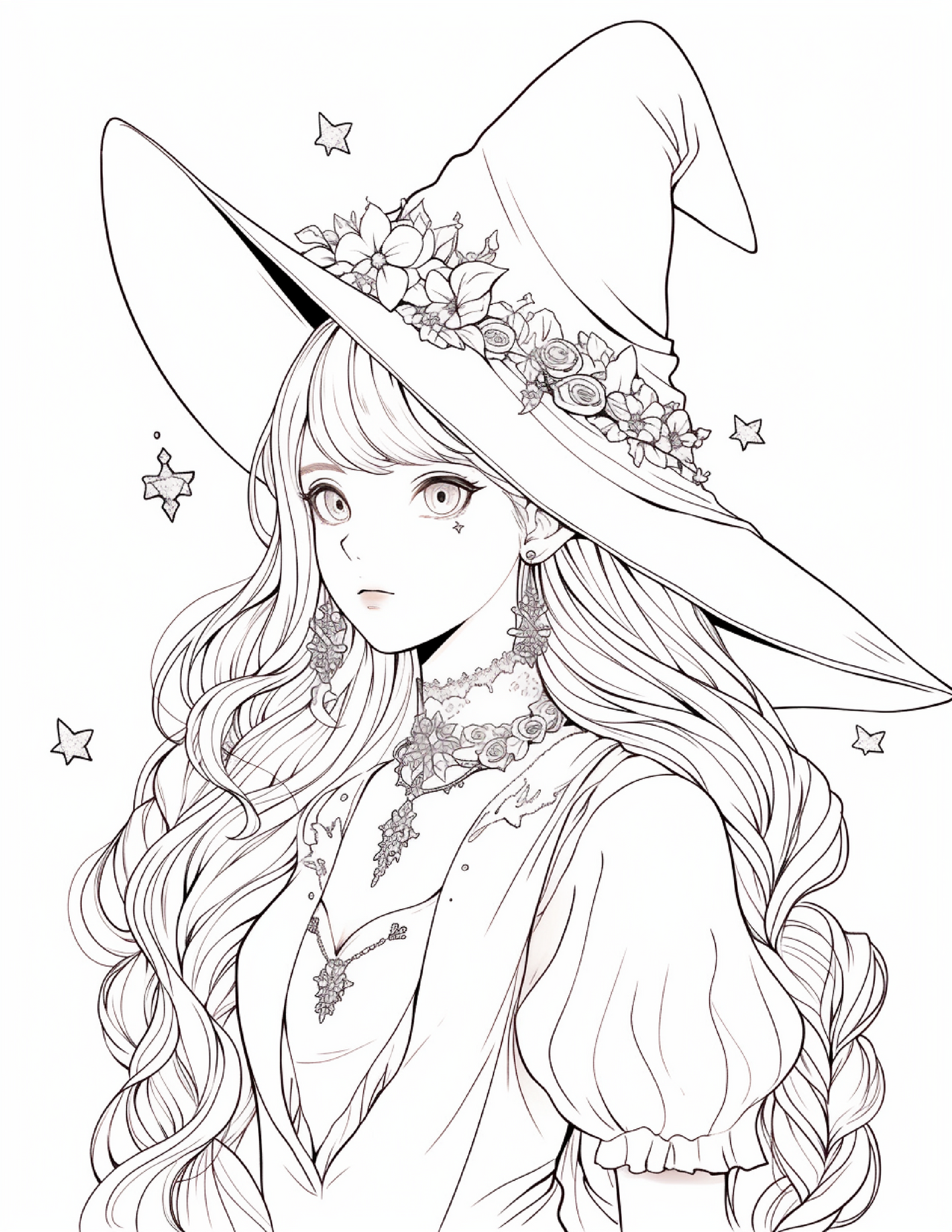 220 Halloween Witch Coloring Pages For Adults 1 Robs Books