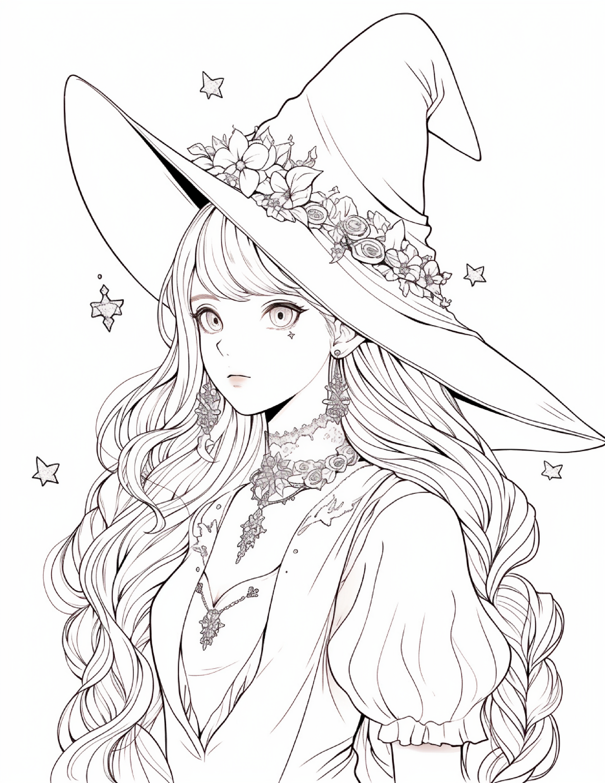 220 Halloween Witch Coloring Pages For Adults 1 Robs Books