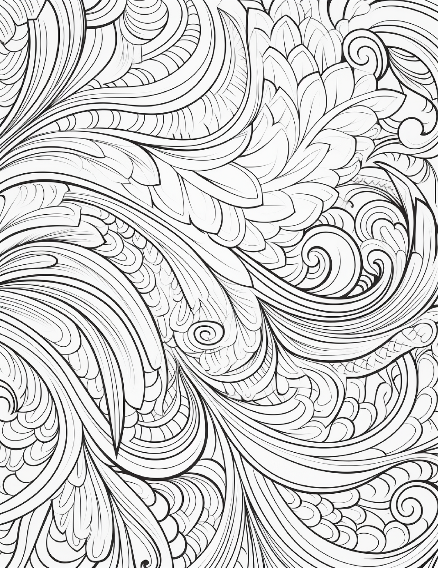 100 Zentangle Pattern Coloring Pages for Adults Robs Books