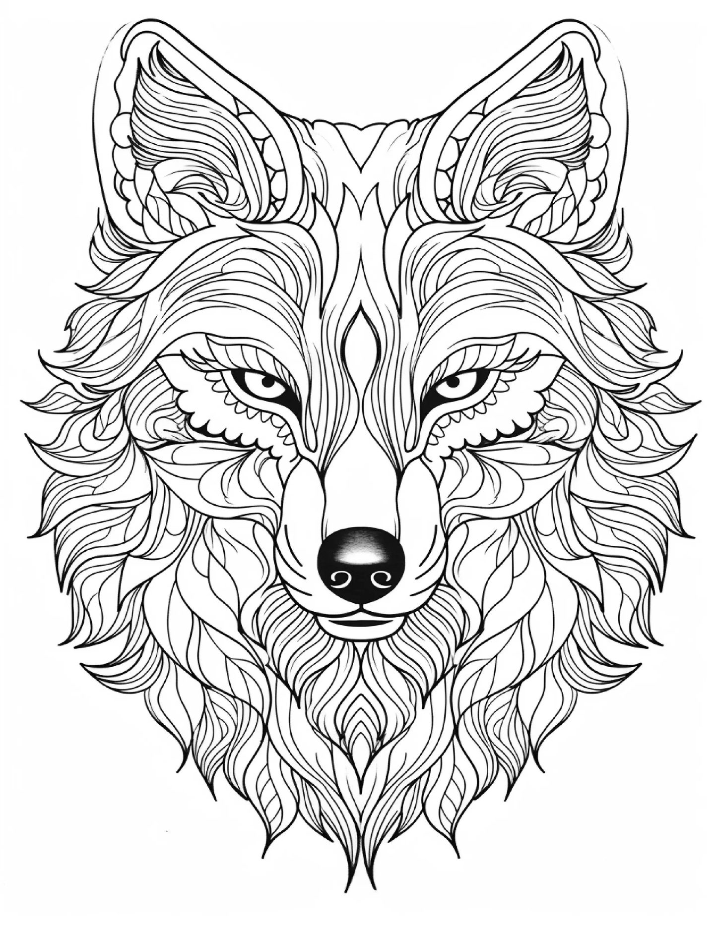 Animal mandala coloring pages for Adults 2 Robs Books