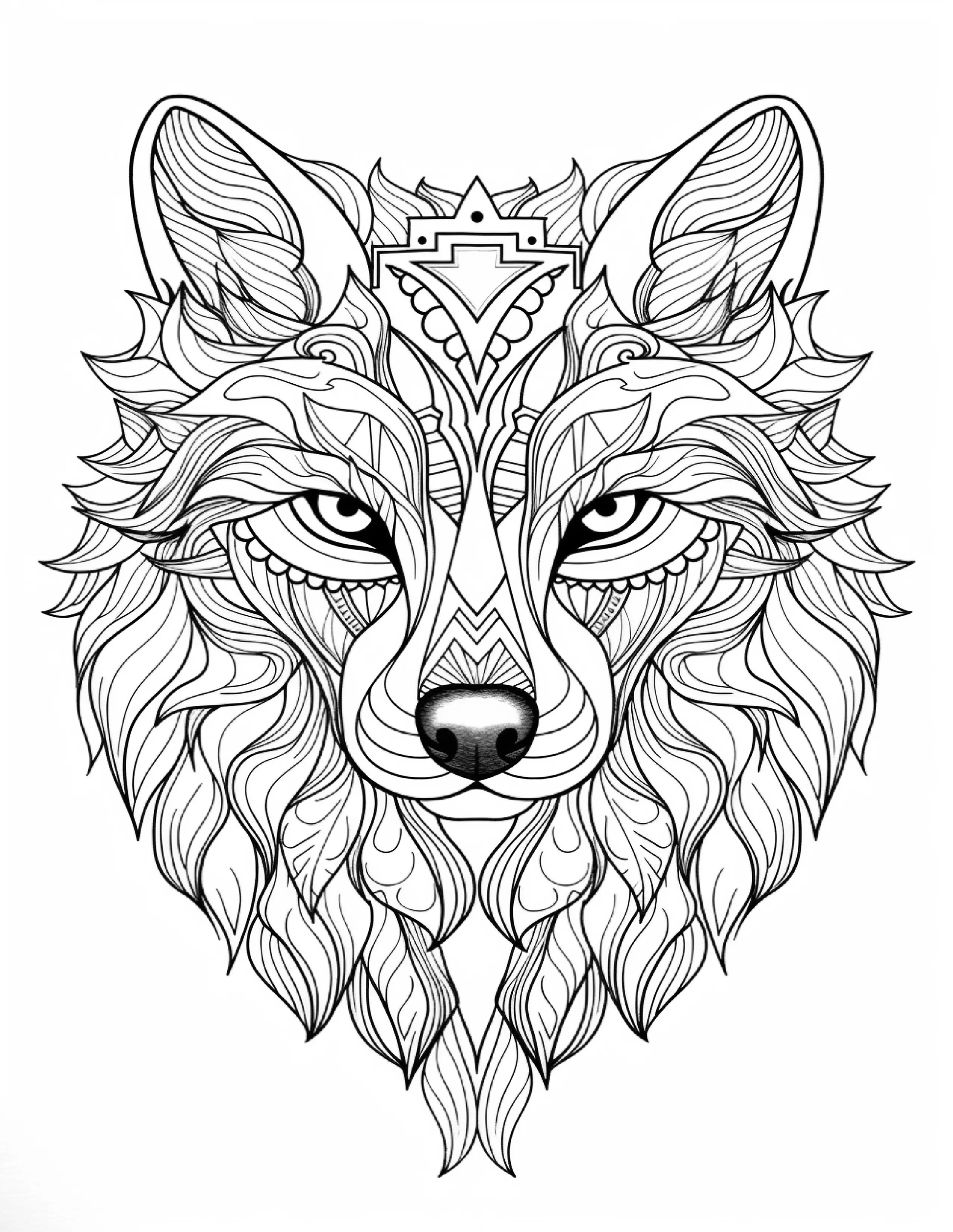 Animal mandala coloring pages for Adults 2 Robs Books