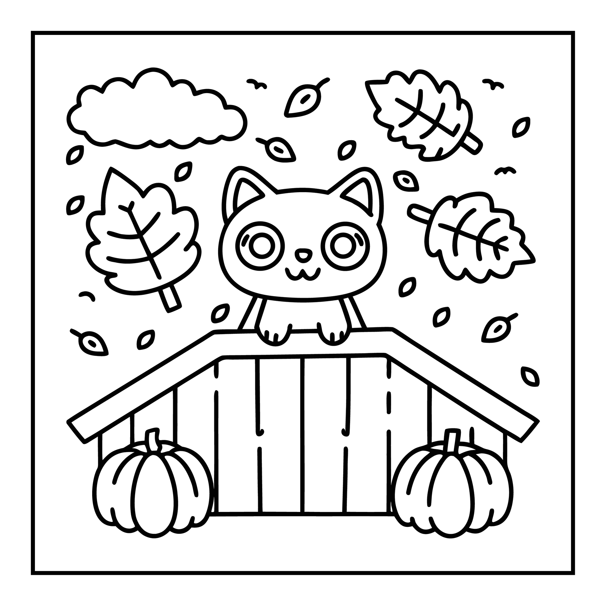 Bold and Easy Spooky Farm Coloring Pages Robs Books