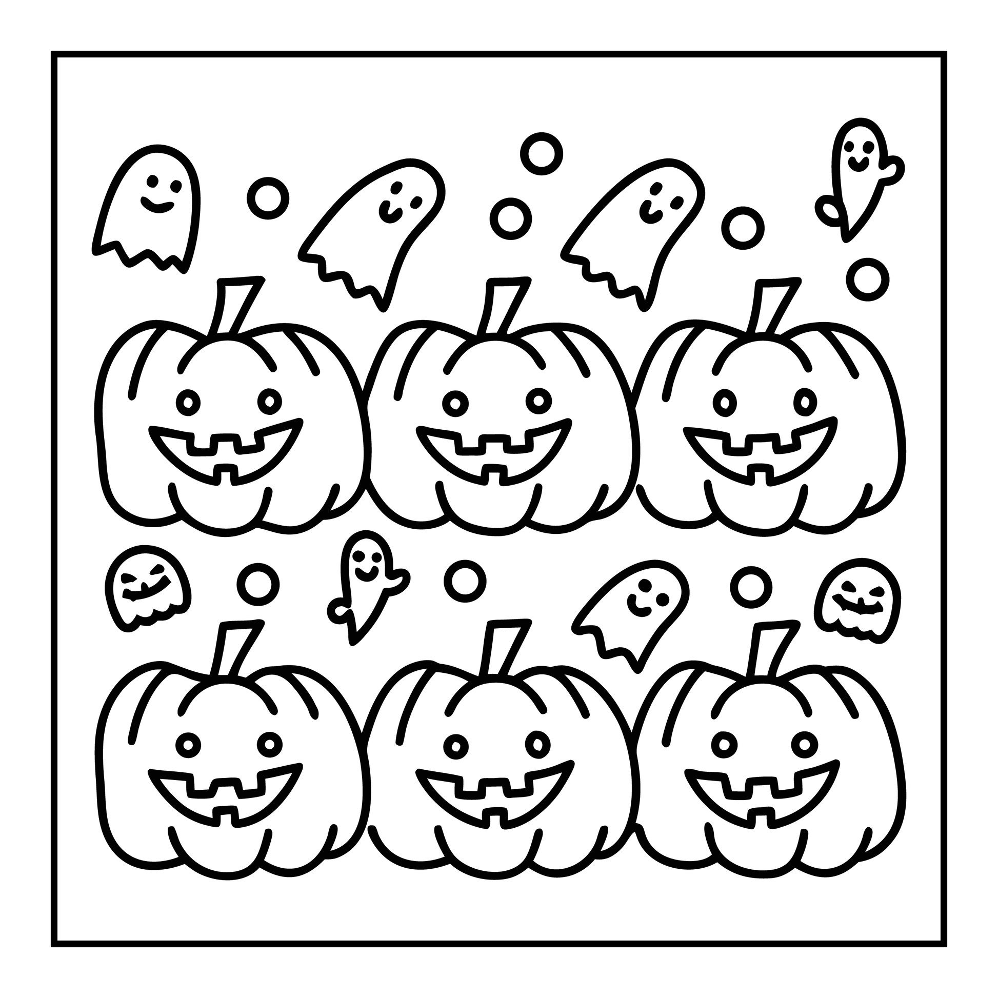 Bold and Easy Spooky Sweet Coloring Pages Robs Books