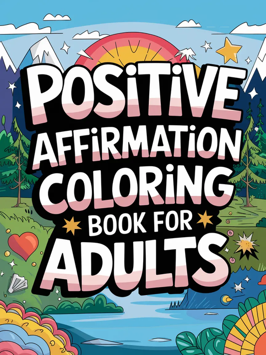Positive Affirmationg Book for Adults Robs Books