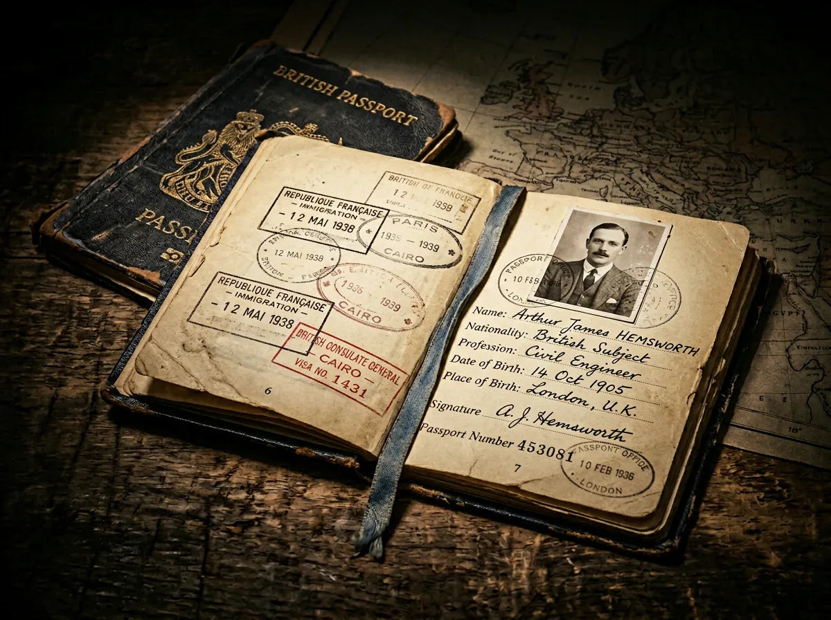 The Passport That Divided the World-Robs Books