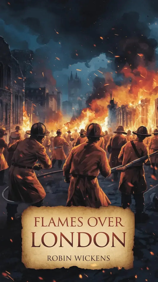 Flames Over London: Heroes Amid the Flames of War-Robs Books