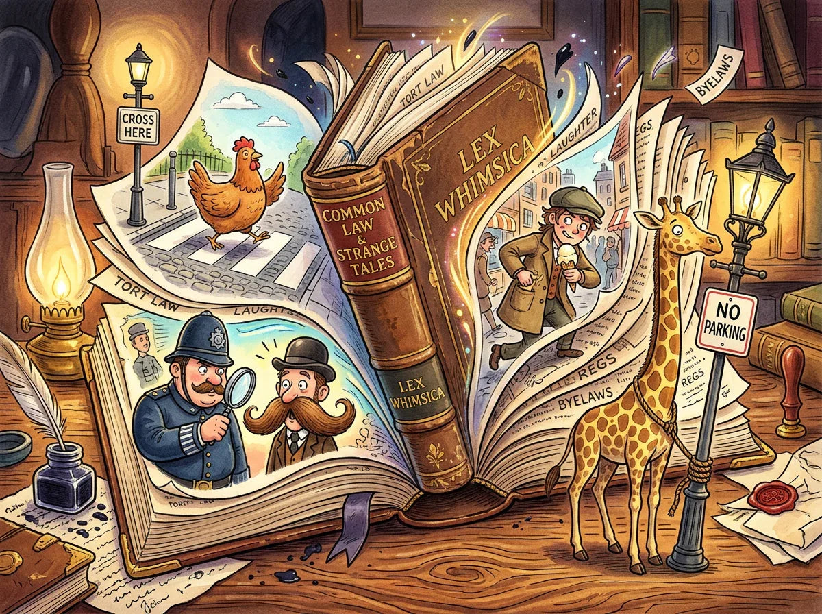 The Law Is a Donkey (And Sometimes a Chicken) Absurd Laws That Somehow Still Exist-Robs Books