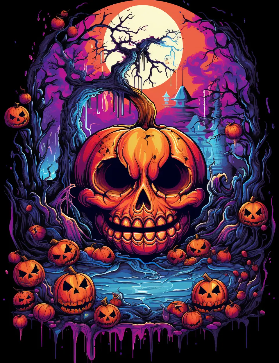 240 Halloween Coloring Pages For Adults Robs Books