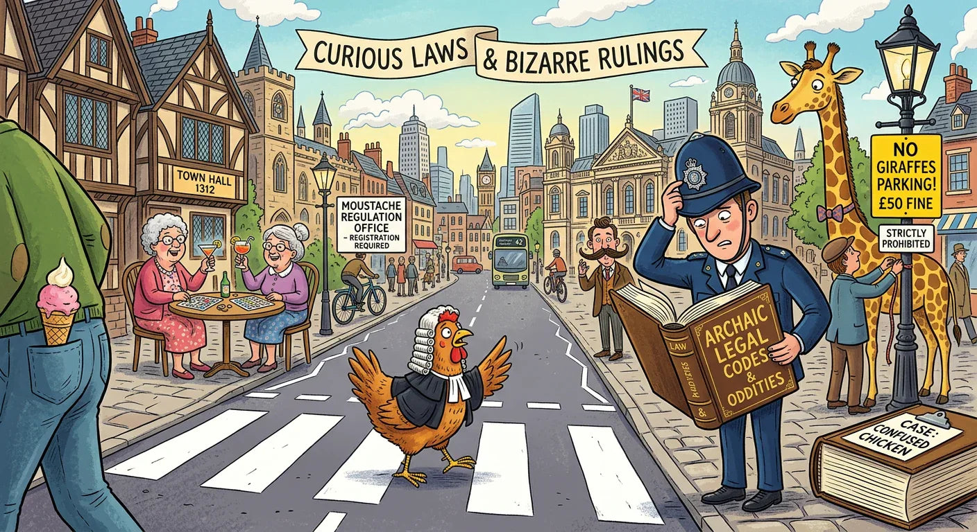 The Law Is a Donkey (And Sometimes a Chicken) Absurd Laws That Somehow Still Exist-Robs Books